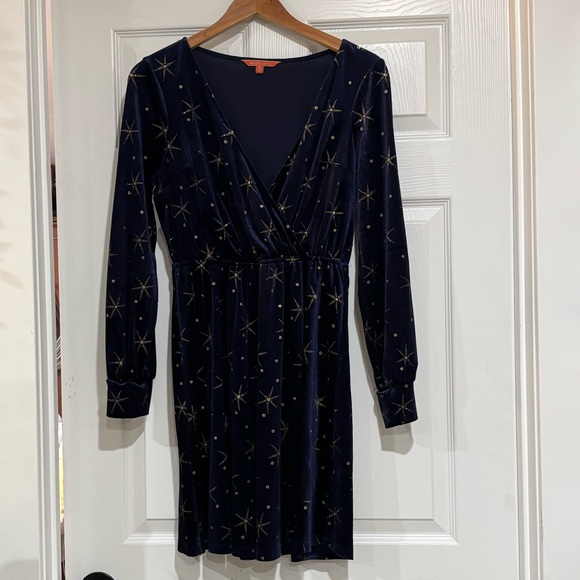 Modcloth Navy Starry Dress - Picture 3 of 7
